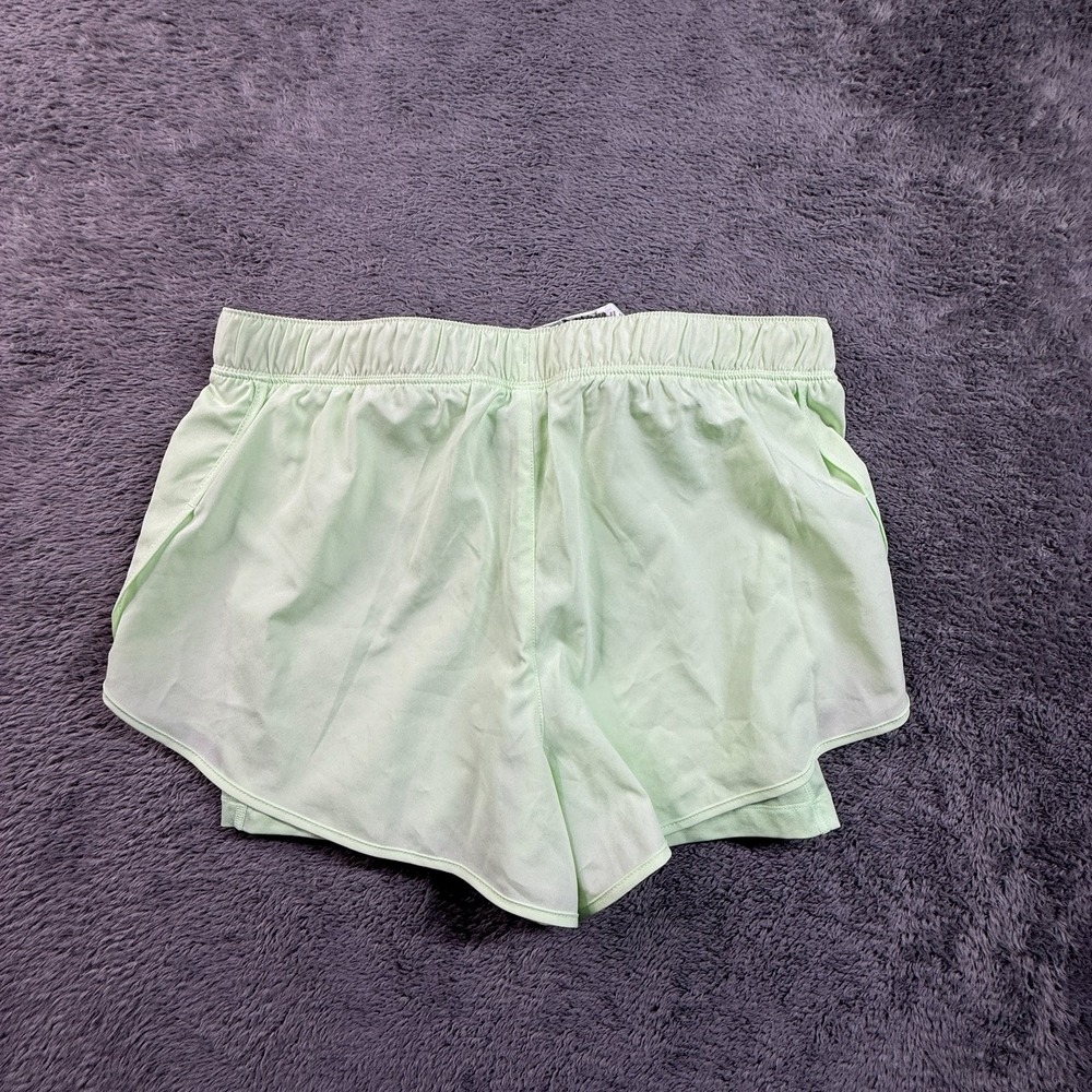New Balance Womens M Lined Running Shorts Sea Foam Green Athletic Gym Workout - Picture 2 of 5